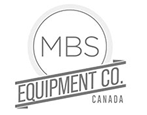 MBS Equipment Co. logo with 'Canada' text on a white background
