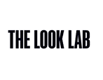 Logo of The Look Lab with a black text on a white background